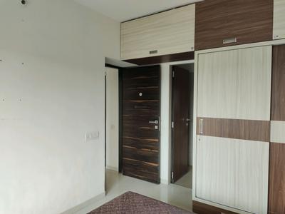 Bedroom Two Image of 750 Sq.ft 2 BHK Apartment / Flat for rent in Gurukrupa Marina Enclave, Malad West Mumbai for Rs. 54000