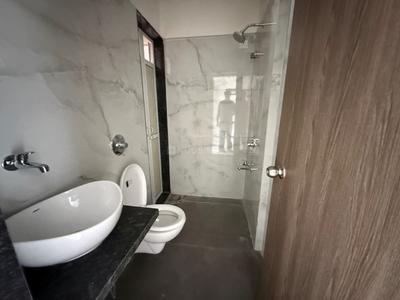 Bathroom Image of 520 Sq.ft 1 BHK Apartment / Flat for rent in Kasarvadavali Thane for Rs. 20000