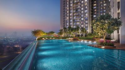 Image of 940 Sq.ft 2 BHK Apartment / Flat for sale in L And T Realty Evara Heights T3, Thane West, Thane for Rs. 15900000