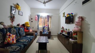 Living Room Image of 1419 Sq.ft 3 BHK Apartment / Flat for sale in Kadugodi Bengaluru for Rs. 7500000