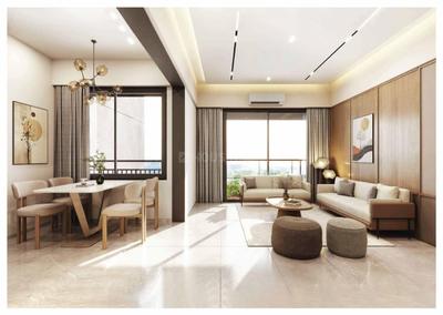 Hall Image of 2010 Sq.ft 3 BHK Apartment / Flat for sale in Dev The Galaxy, Shela Ahmedabad for Rs. 10500000