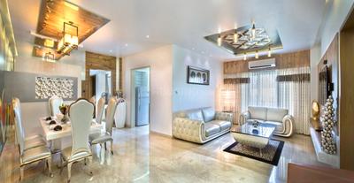 Hall Image of 1100 Sq.ft 2 BHK Apartment / Flat for sale in Paradise Sai World City, Panvel Navi Mumbai for Rs. 14500000