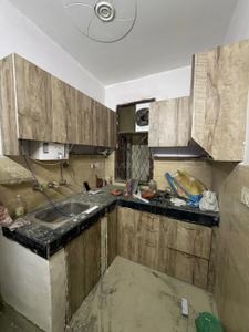 Kitchen Image of 630 Sq.ft 2 BHK Builder Floor for rent in Dwarka Mor New Delhi for Rs. 13000