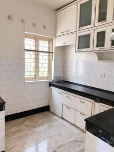 Kitchen Image of 1350 Sq.ft 3 BHK Builder Floor for rent in Purba Barisha Kolkata for Rs. 30000