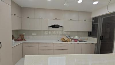 Kitchen Image of 2335 Sq.ft 3 BHK Apartment / Flat for sale in Shivalik Green View, Shantigram Ahmedabad for Rs. 14000000