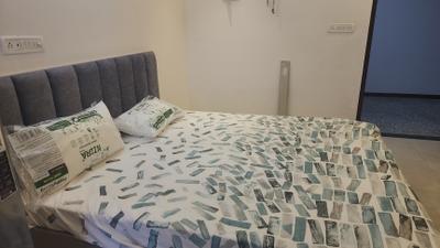 Bedroom Image of 450 Sq.ft 1 BHK Apartment / Flat for rent in Eternal Manhattan Riviera, Sitapura Jaipur for Rs. 18000