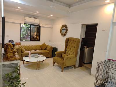 Hall Image of 710 Sq.ft 1 BHK Builder Floor for rent in Airoli Navi Mumbai for Rs. 30000