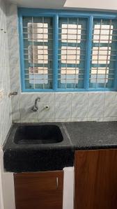 Kitchen Image of 500 Sq.ft 1 BHK Independent House for rent in Mathikere Bengaluru for Rs. 16000