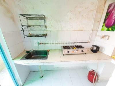 Kitchen Image of 500 Sq.ft 1 RK Builder Floor for rent in Lajpat Nagar New Delhi for Rs. 14500