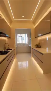 Kitchen Image of 2379 Sq.ft 4 BHK Apartment / Flat for sale in TVS Isle Of Trees by TVS Emerald Limited, Jakkur Bengaluru for Rs. 35000000