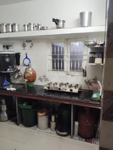 Kitchen Image of 498 Sq.ft 2 BHK Apartment / Flat for rent in Thakkarbapa Nagar Ahmedabad for Rs. 10000
