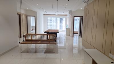 Living Room Image of 2200 Sq.ft 4 BHK Apartment / Flat for rent in Prestige Beverly Hills, Kokapet Hyderabad for Rs. 145000