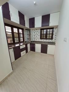 Kitchen Image of 1000 Sq.ft 3 BHK Apartment / Flat for rent in Vivek Nagar Bengaluru for Rs. 36000