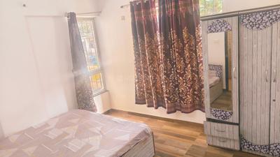 Bedroom Image of 669 Sq.ft 2 BHK Apartment / Flat for rent in Surya Skies, Punawale Pune for Rs. 27000