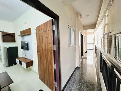 Balcony Image of 650 Sq.ft 1 BHK Apartment / Flat for rent in Brookefield Bengaluru for Rs. 28999