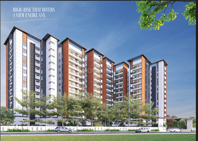 Image of 1285 Sq.ft 2 BHK Apartment / Flat for sale in Canny Forest Edge, Gajularamaram, Hyderabad for Rs. 8200000