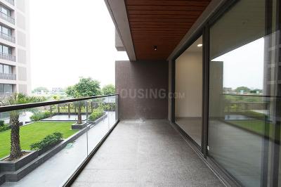 Balcony Image of 2844 Sq.ft 3 BHK Apartment / Flat for sale in Science City Ahmedabad for Rs. 21500000