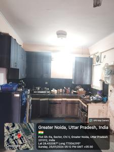 Kitchen Image of 1492 Sq.ft 3 BHK Apartment / Flat for rent in Proview Technocity, Chi V Greater Noida for Rs. 30000