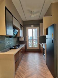 Kitchen Image of 1185 Sq.ft 3 BHK Apartment / Flat for rent in Monte South, Byculla Mumbai for Rs. 140000
