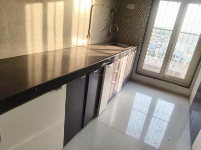 Kitchen Image of 1100 Sq.ft 2 BHK Apartment / Flat for rent in Proviso Sai Proviso Aashlesha, Kopar Khairane Navi Mumbai for Rs. 60000