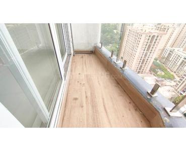 Balcony Image of 1281 Sq.ft 2 BHK Apartment / Flat for sale in Soham Crystal Spires, Thane West Thane for Rs. 20500000