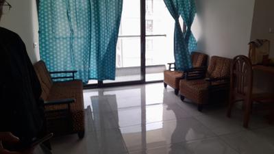 Living Room Image of 1000 Sq.ft 3 BHK Apartment / Flat for rent in Kudasan Gandhinagar for Rs. 28500
