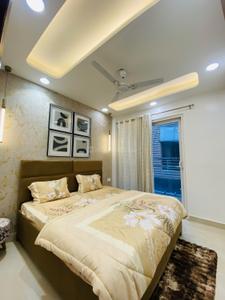 Bedroom Image of 650 Sq.ft 2 BHK Apartment / Flat for rent in Dwarka Mor New Delhi for Rs. 21500