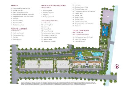Image of 1026 Sq.ft 2 BHK Apartment / Flat for sale in Kolte Patil Life Republic Sector R34 34th Avenue Duet Phase I, Hinjawadi Phase 2, Pune for Rs. 7000000