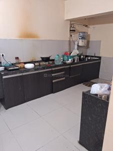 Kitchen Image of 1500 Sq.ft 3 BHK Apartment / Flat for rent in Bramha Skycity, Dhanori Pune for Rs. 36000