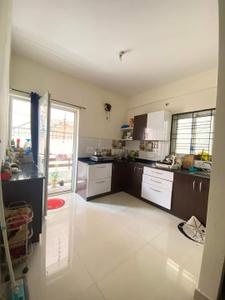 Kitchen Image of 1100 Sq.ft 2 BHK Apartment / Flat for rent in Domlur Layout Bengaluru for Rs. 53000