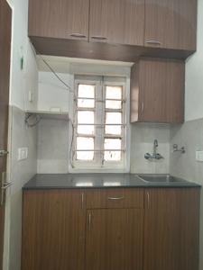 Kitchen Image of 250 Sq.ft 1 RK Builder Floor for rent in Swaraj Homes RWA Hauz Khas Block C 1, Safdarjung Development Area New Delhi for Rs. 24000