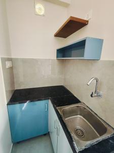 Kitchen Image of 200 Sq.ft 1 RK Apartment / Flat for rent in Indira Nagar Bengaluru for Rs. 20000