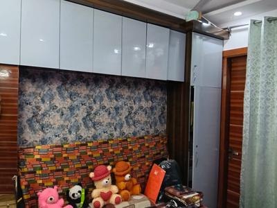 Bedroom Image of 650 Sq.ft 2 BHK Builder Floor for rent in Nawada New Delhi for Rs. 16000