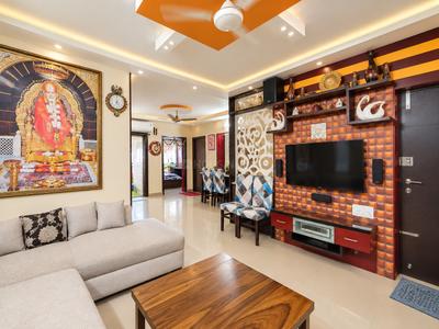 Living Room Image of 1745 Sq.ft 3 BHK Apartment / Flat for sale in DSR Ultima, Reliaable Tranquil Layout Bengaluru for Rs. 20800000