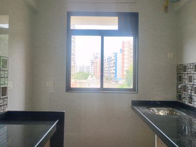 Kitchen Image of 585 Sq.ft 1 BHK Apartment / Flat for sale in Kalyan East Kalyan for Rs. 3500000