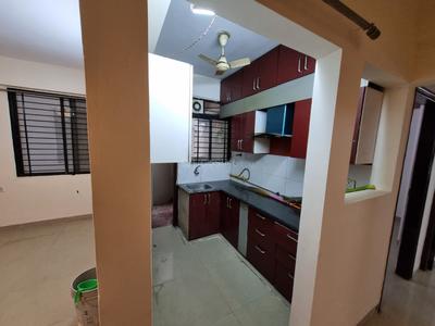 Kitchen Image of 1040 Sq.ft 2 BHK Apartment / Flat for rent in Space Park I, Mahalakshmi Nagar Indore for Rs. 18000