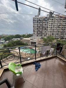 Balcony Image of 1400 Sq.ft 3 BHK Apartment / Flat for rent in Bramha Skycity, Dhanori Pune for Rs. 44000