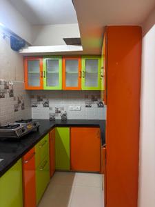 Kitchen Image of 600 Sq.ft 1 BHK Apartment / Flat for rent in Madhapur Hyderabad for Rs. 26000