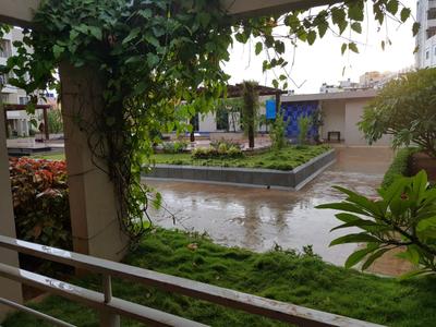Balcony Image of 1550 Sq.ft 3 BHK Apartment / Flat for rent in Abhinav Amara Courtyard, Marathahalli Bengaluru for Rs. 78000