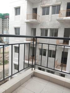 Living Room Image of 450 Sq.ft 1 BHK Apartment / Flat for sale in Shapoorji Pallonji Shukhobrishti by Shapoorji Pallonji Real Estate, New Town Kolkata for Rs. 2400000