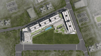 Image of 1530 Sq.ft 3 BHK Apartment / Flat for sale in Mantra Melange, Kharadi, Pune for Rs. 15900000