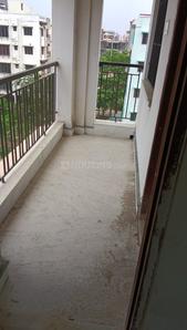 Balcony Image of 1475 Sq.ft 3 BHK Apartment / Flat for sale in New Town Kolkata for Rs. 7500000