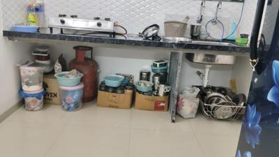 Kitchen Image of 600 Sq.ft 1 BHK Apartment / Flat for sale in Kalcon Lillian, Wakad Pune for Rs. 5300000