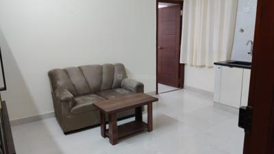 Living Room Image of 790 Sq.ft 1 BHK Apartment / Flat for rent in Bilekahalli Bengaluru for Rs. 24999