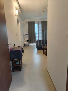 Hall Image of 1100 Sq.ft 2 BHK Apartment / Flat for rent in Bhartiya Nikoo Homes Phase 2, Thanisandra Bengaluru for Rs. 43000