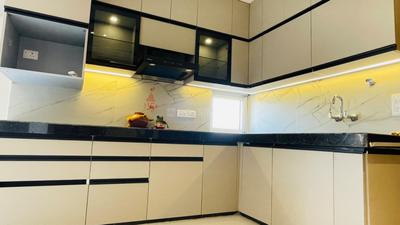Kitchen Image of 1547 Sq.ft 3 BHK Apartment / Flat for sale in Suhana Green Aaayam, Railway Station Area Kota for Rs. 11100000