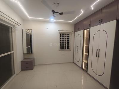 Bedroom Image of 2000 Sq.ft 3 BHK Apartment / Flat for rent in Rajapushpa Provincia, Narsingi Hyderabad for Rs. 75000