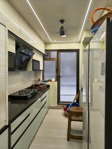 Kitchen Image of 1500 Sq.ft 3 BHK Apartment / Flat for rent in Rama Sky Life, Tifra Bilaspur for Rs. 49000