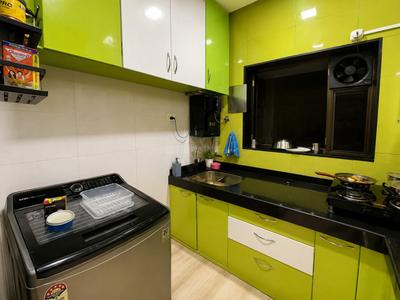 Kitchen Image of 1250 Sq.ft 2 BHK Apartment / Flat for sale in Kopar Khairane Navi Mumbai for Rs. 14000000