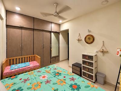 Bedroom Image of 885 Sq.ft 2 BHK Apartment / Flat for rent in Supreme Lake Florence, Powai Mumbai for Rs. 85000